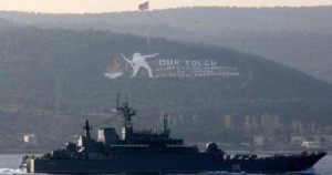 Üç rus savaş gemisi boğazları geçti
