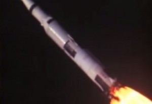 Apollo-8 fırlatılıştan  bir süre sonra