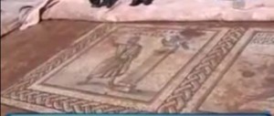 Tarsus'da bulunan tarihi mozaikler