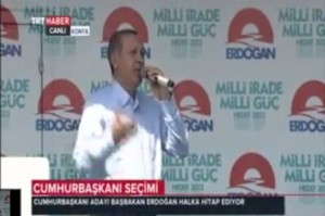 12. Cumhurbaşkanı Recep Tayyip Erdoğan Konya mitinginde